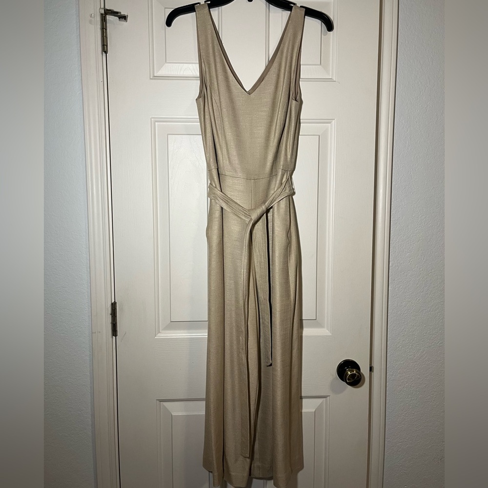 Golden Taupe Trina Turk Jumpsuit